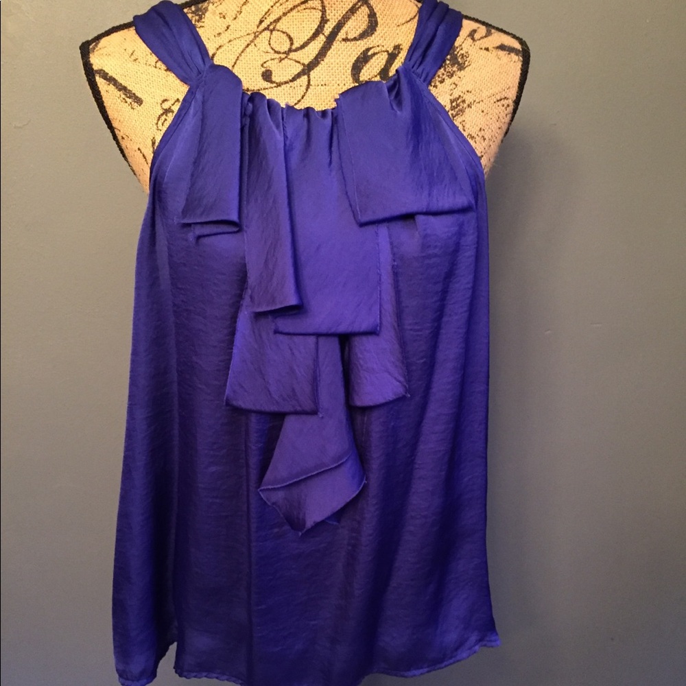 Silk tank top